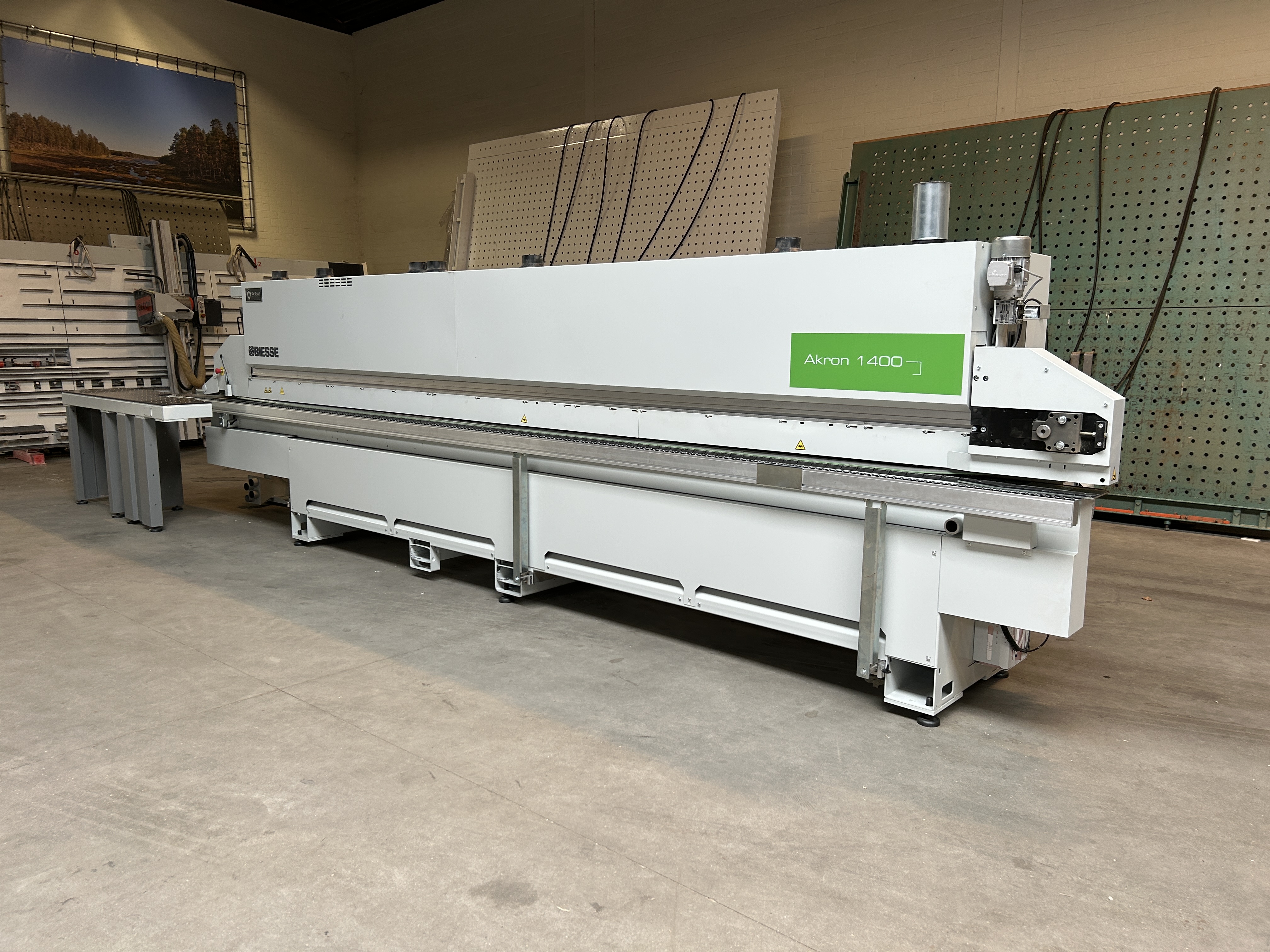 Biesse Akron 1445 B gebruikte Kantenaanlijmmachine