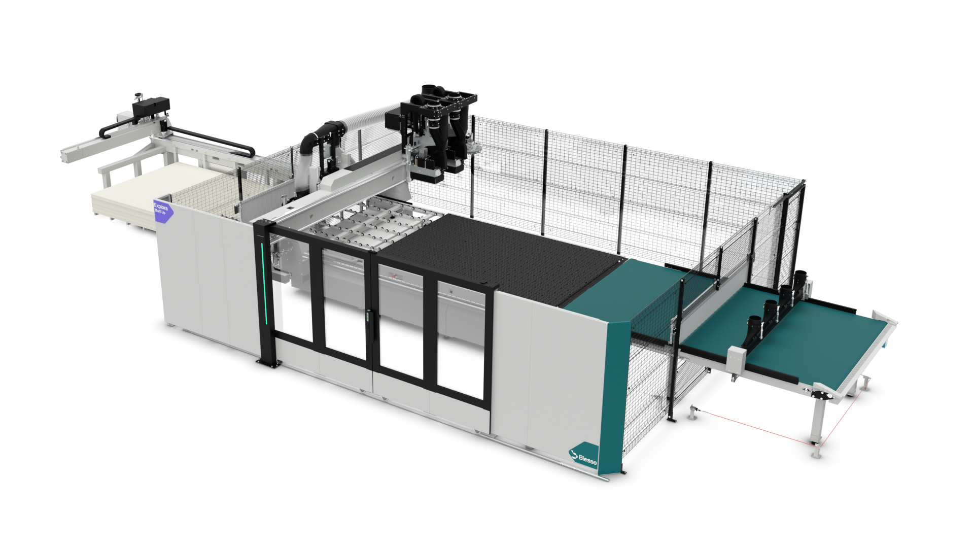 Biesse Explora Multi Up N B CNC-gestuurde freesmachine