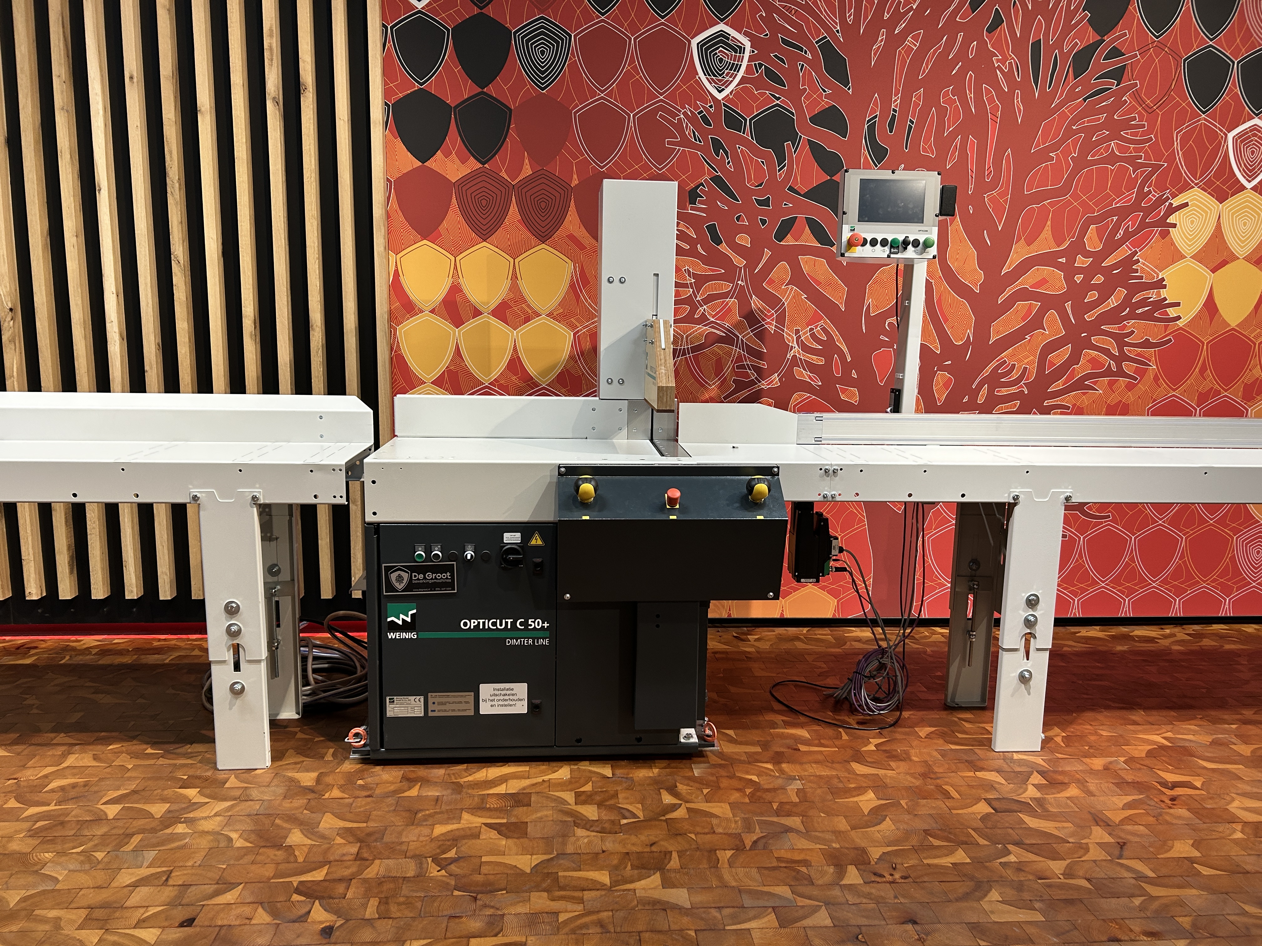 Weinig Dimter C50+ onderliggende afkortzaag (Demo-model)