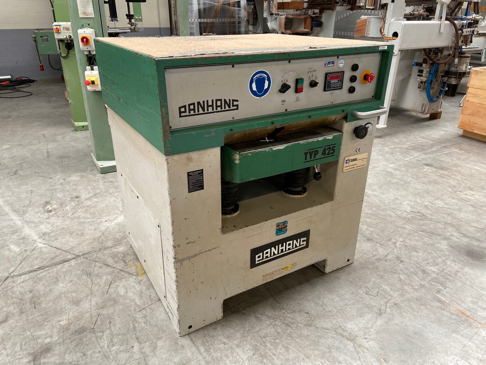 Panhans DH425 gebruikte vandiktebank Panhans DH425 gebruikte vandiktebank