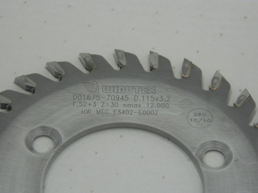Kapzaag (links) D115x52