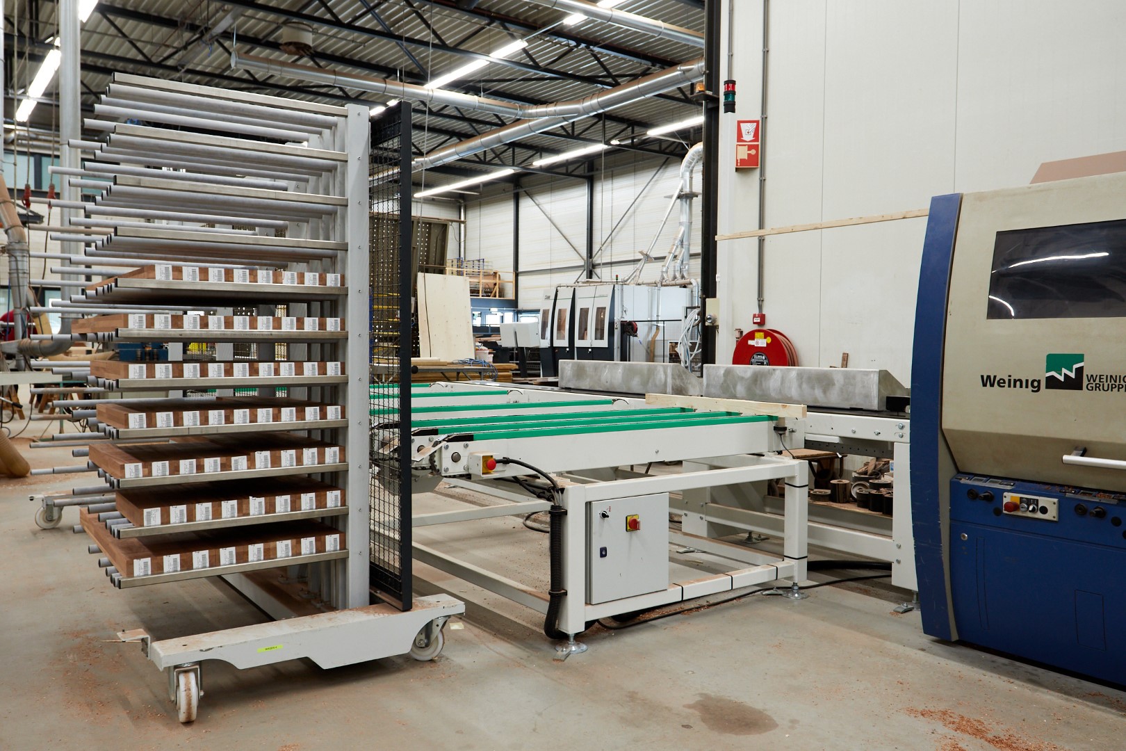 Weinig Conturex Vario S/L CNC-bewerkingscentrum Weinig Conturex Vario S/L CNC-bewerkingscentrum
