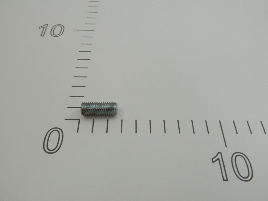 Pin met schroefdraad M10x25