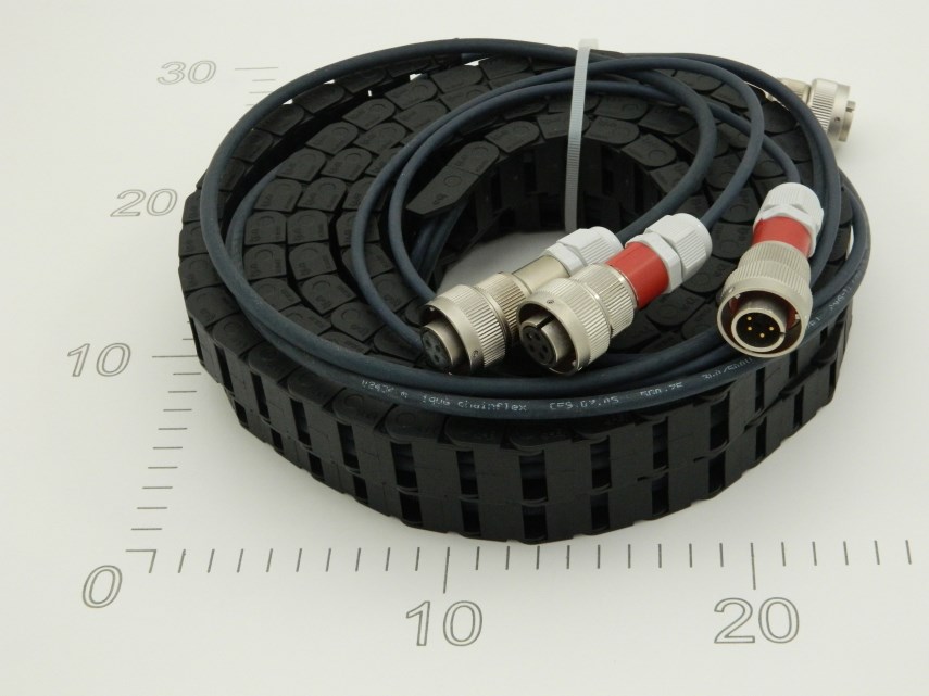Kabelrups + kabels tbv rolwagen 3200 mm