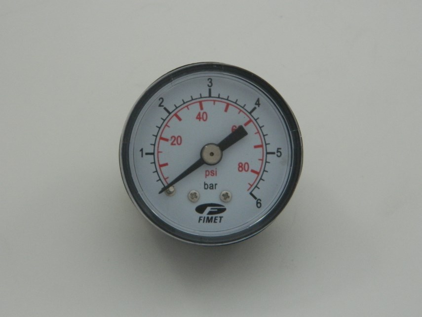 Manometer D.40 1/8 0-6