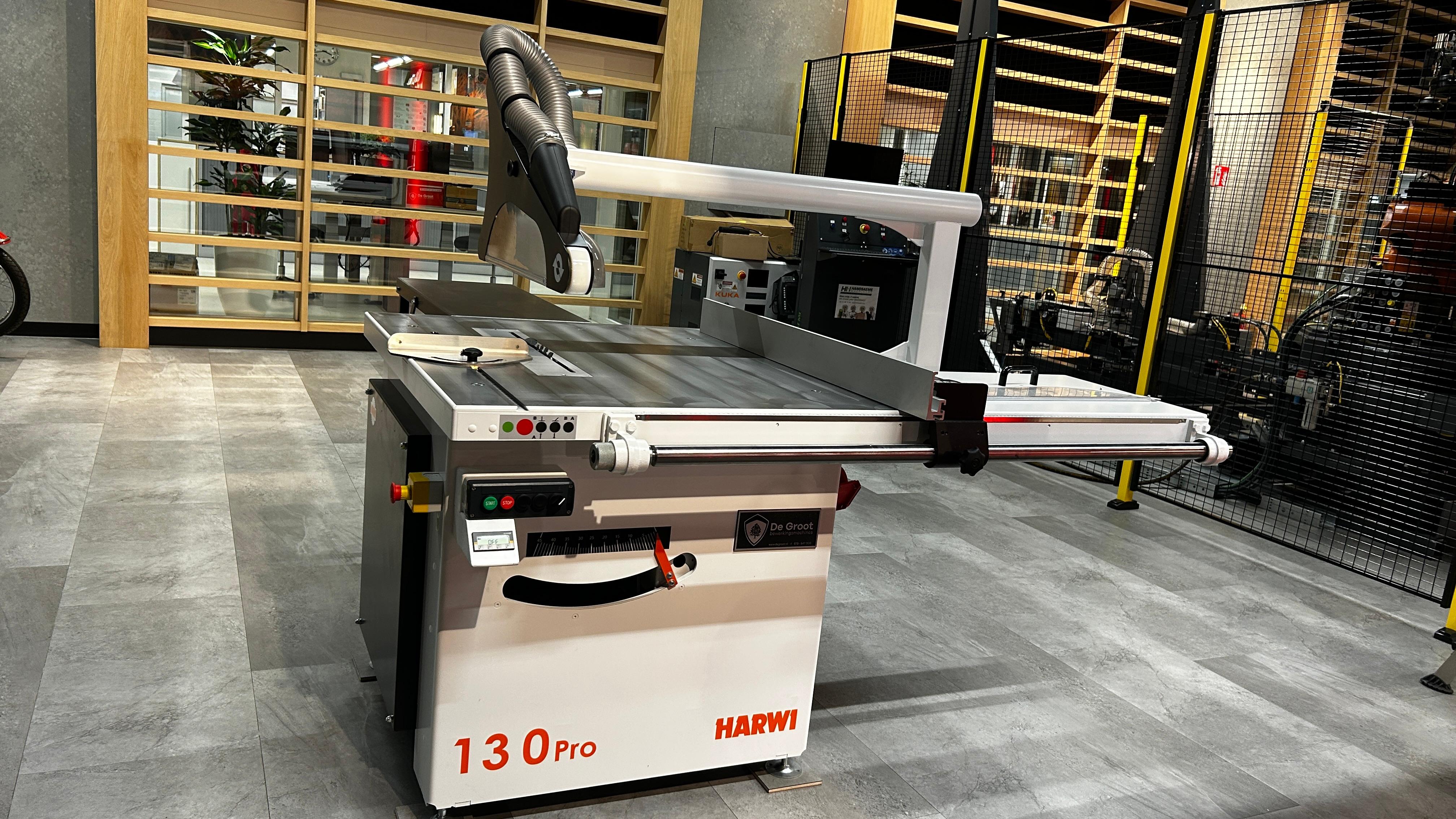 Harwi 130 Pro Cirkelzaagmachine (showroommachine)