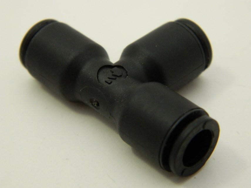 T-stuk insteekkoppeling 6 mm