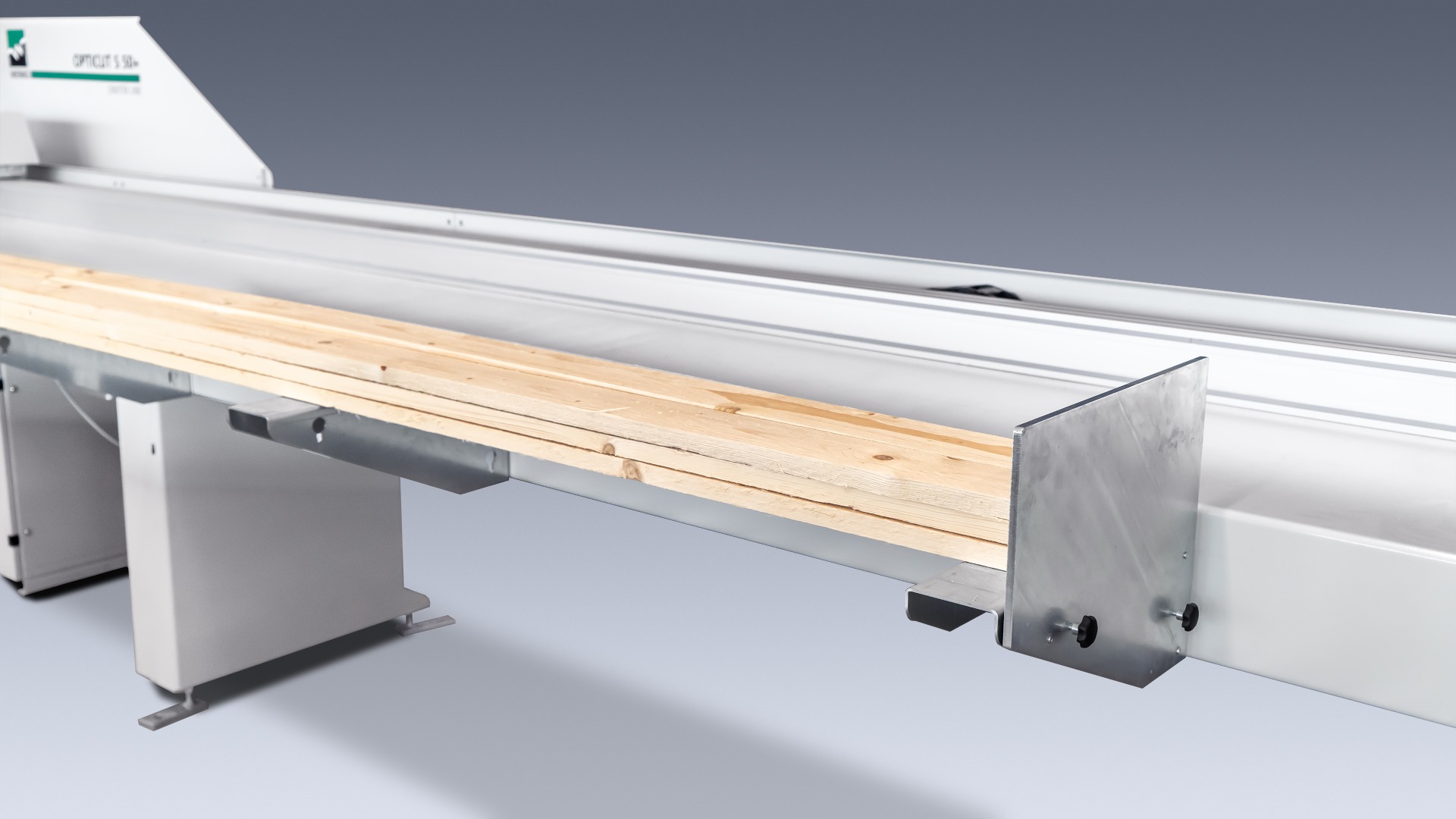Weinig OptiCut S 50+ automatische afkortzaag Weinig OptiCut S 50+ automatische afkortzaag