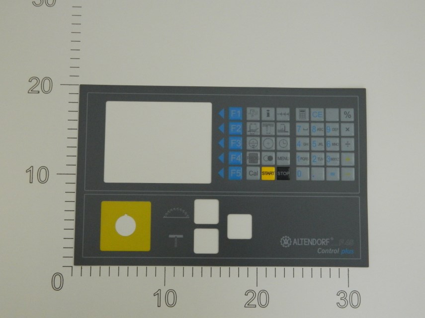 Folie Control plus 4 voor F45