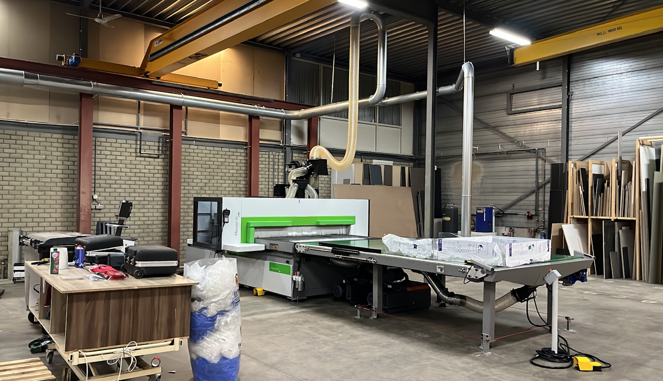 Installatie Biesse Rover K