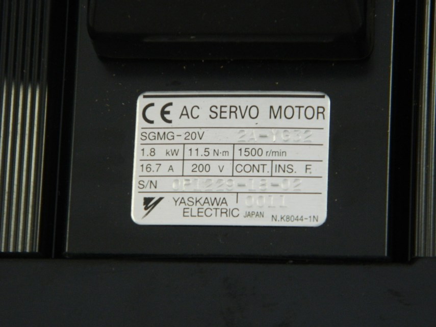Motor SGMG-20V2A-YG31