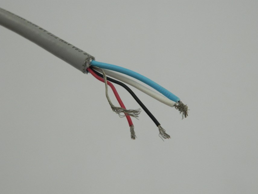 Kabel M5 P/open eind M12 1 mtr