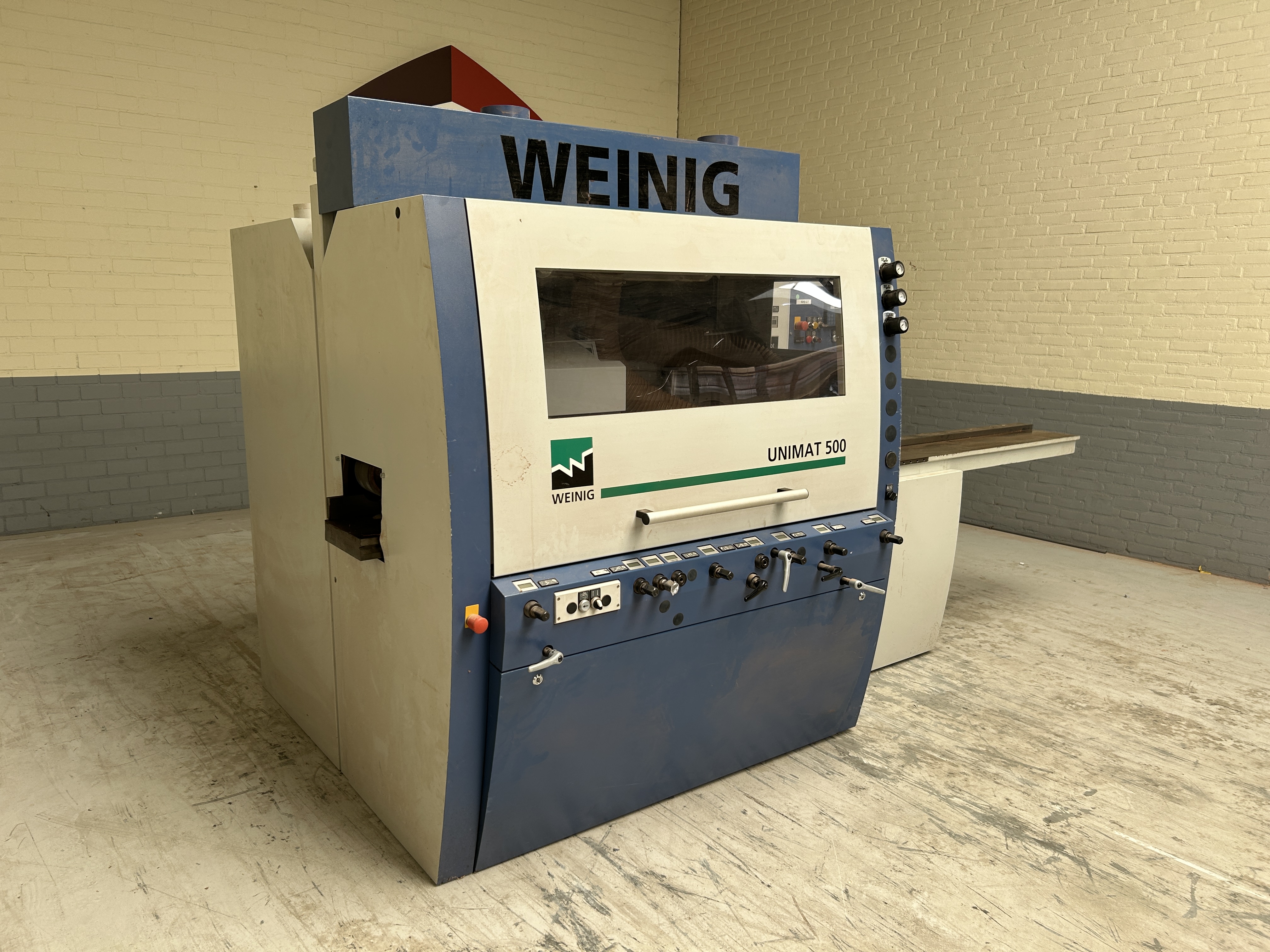 Weinig Unimat 500 gebruikte vierzijdige schaafmachine