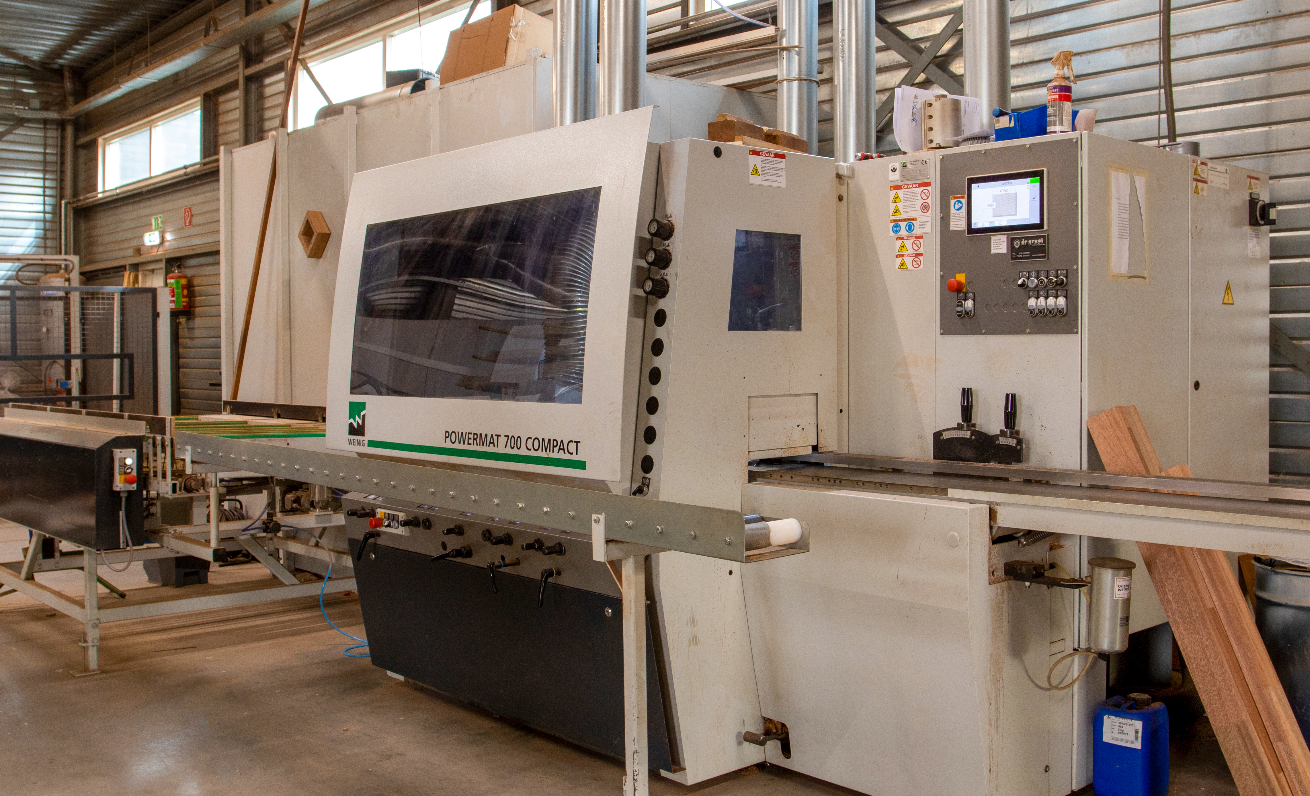 Powermat 700 Compact schaafmachine