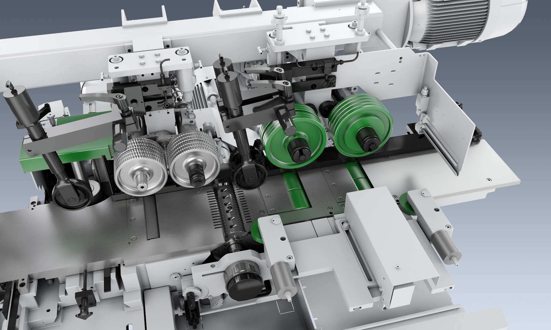 Weinig Hydromat 3000 vierzijdige schaafmachine Weinig Hydromat 3000 vierzijdige schaafmachine