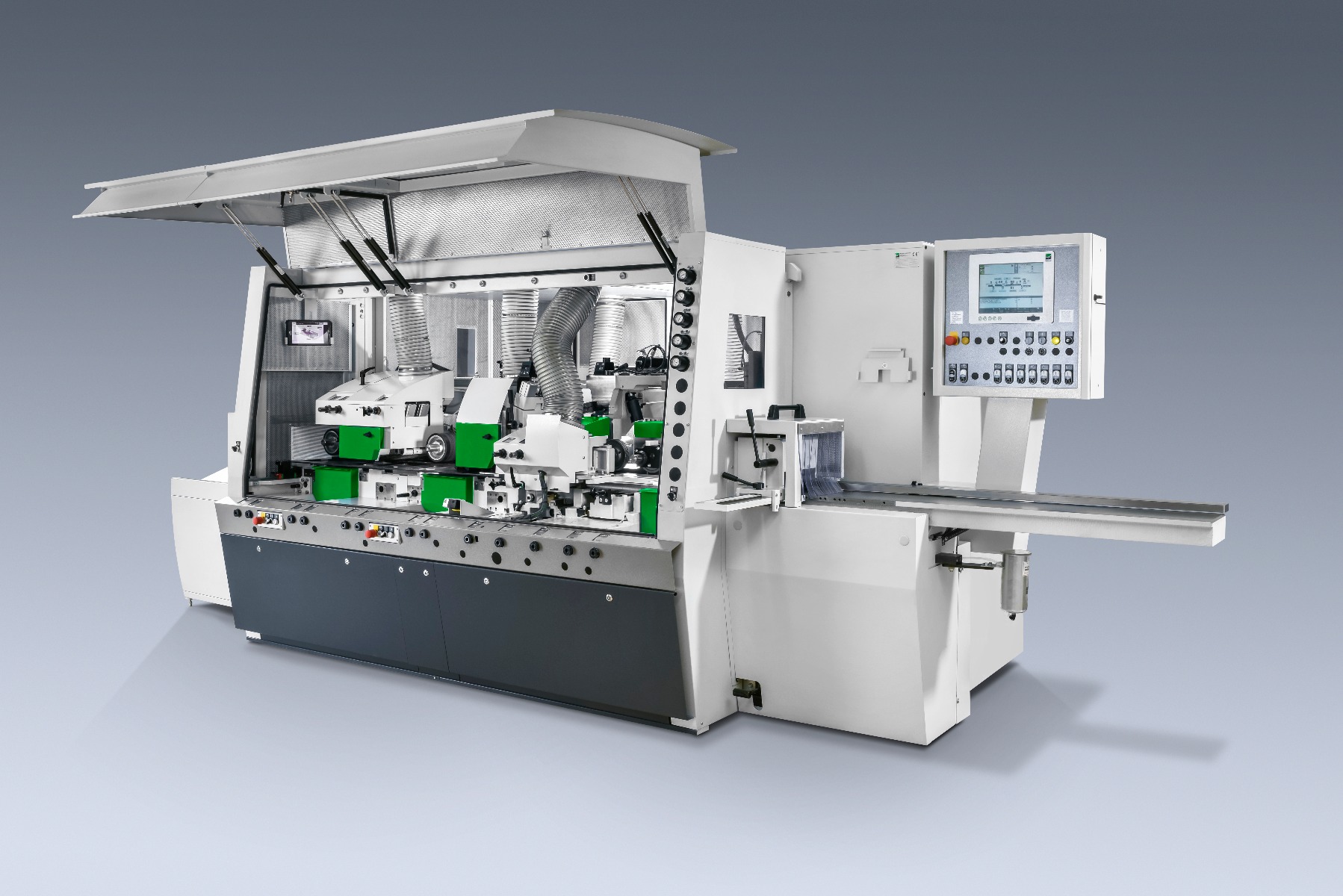 Weinig Powermat 1500 Vierzijdige schaaf- en profileermachine Weinig Powermat 1500 Vierzijdige schaaf- en profileermachine