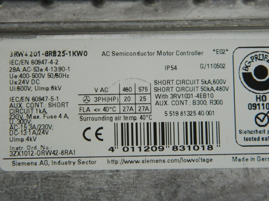 Remprint EMG S155,5-15 KW 400-575 V