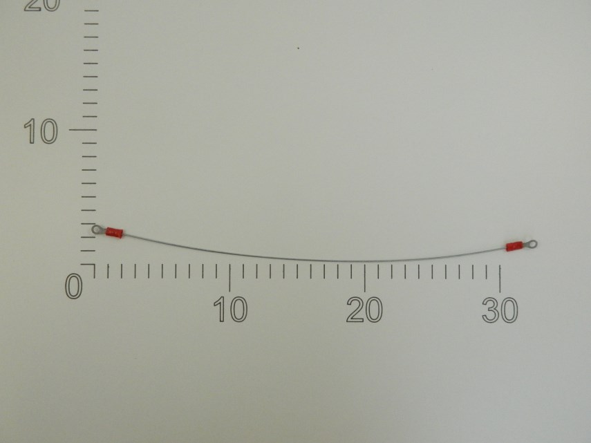 Staalkabel tbv beschermkap