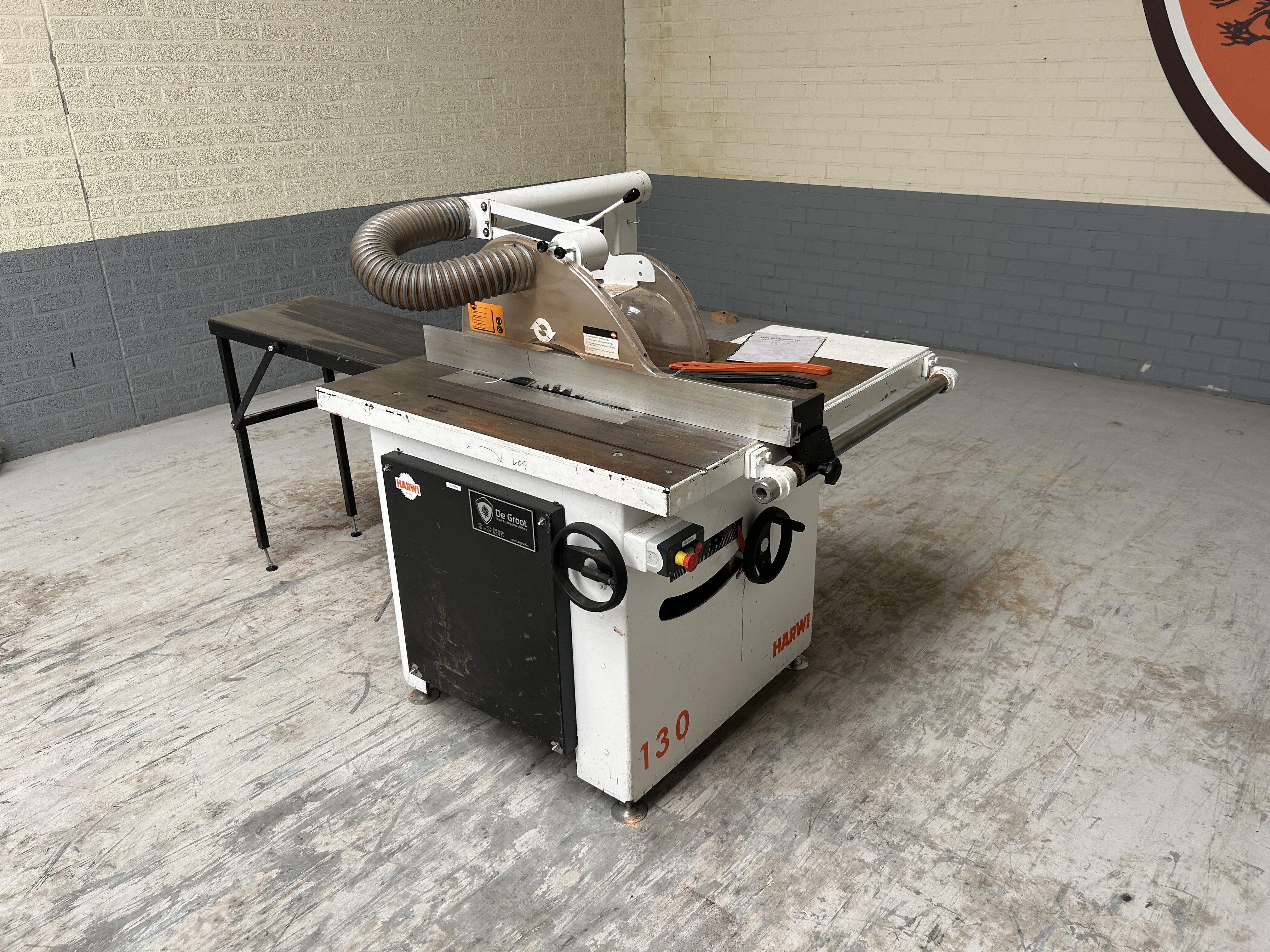 Harwi 130 gebruikte cirkelzaagmachine