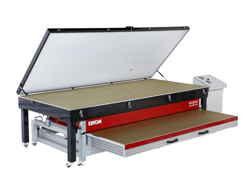 Habru Vacuümtafel / membraampers Habru Vacuümtafel / membraampers