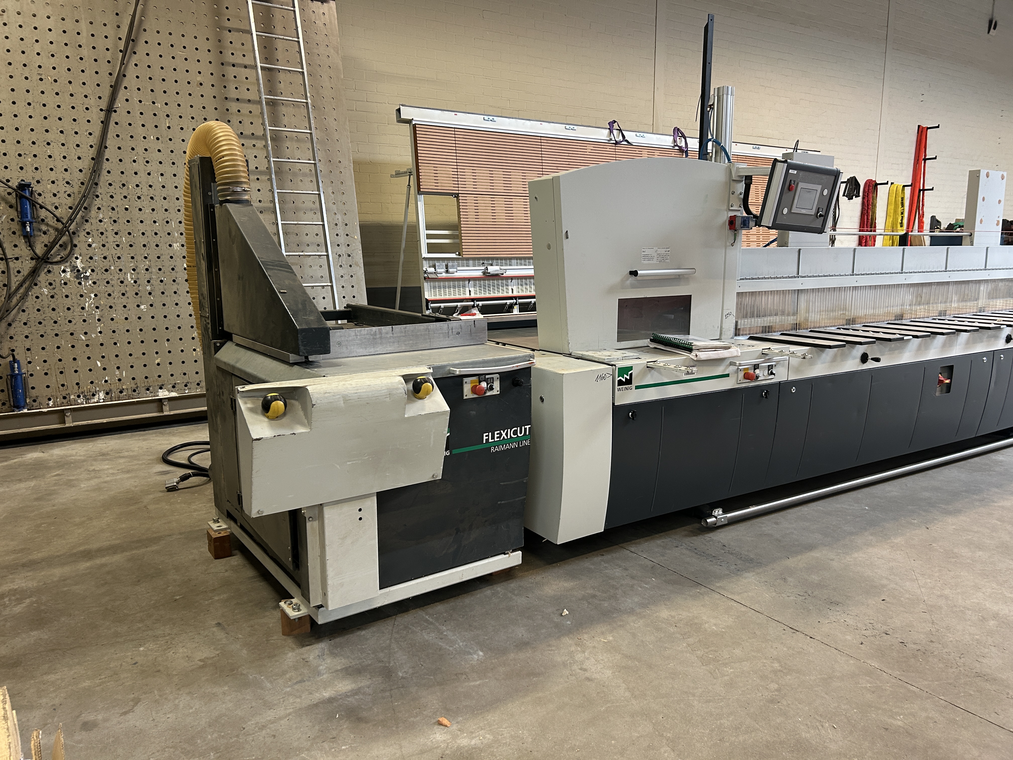 Weinig Raimann Flexirip 6200 gebruikte langszaag & Flexicut afkortzaag