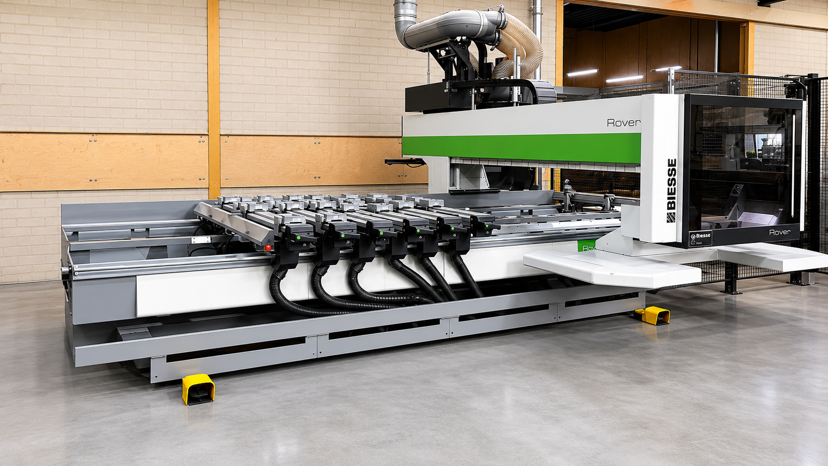 Biesse Rover A 1632 gebruikte CNC-freesmachine (5-asser)