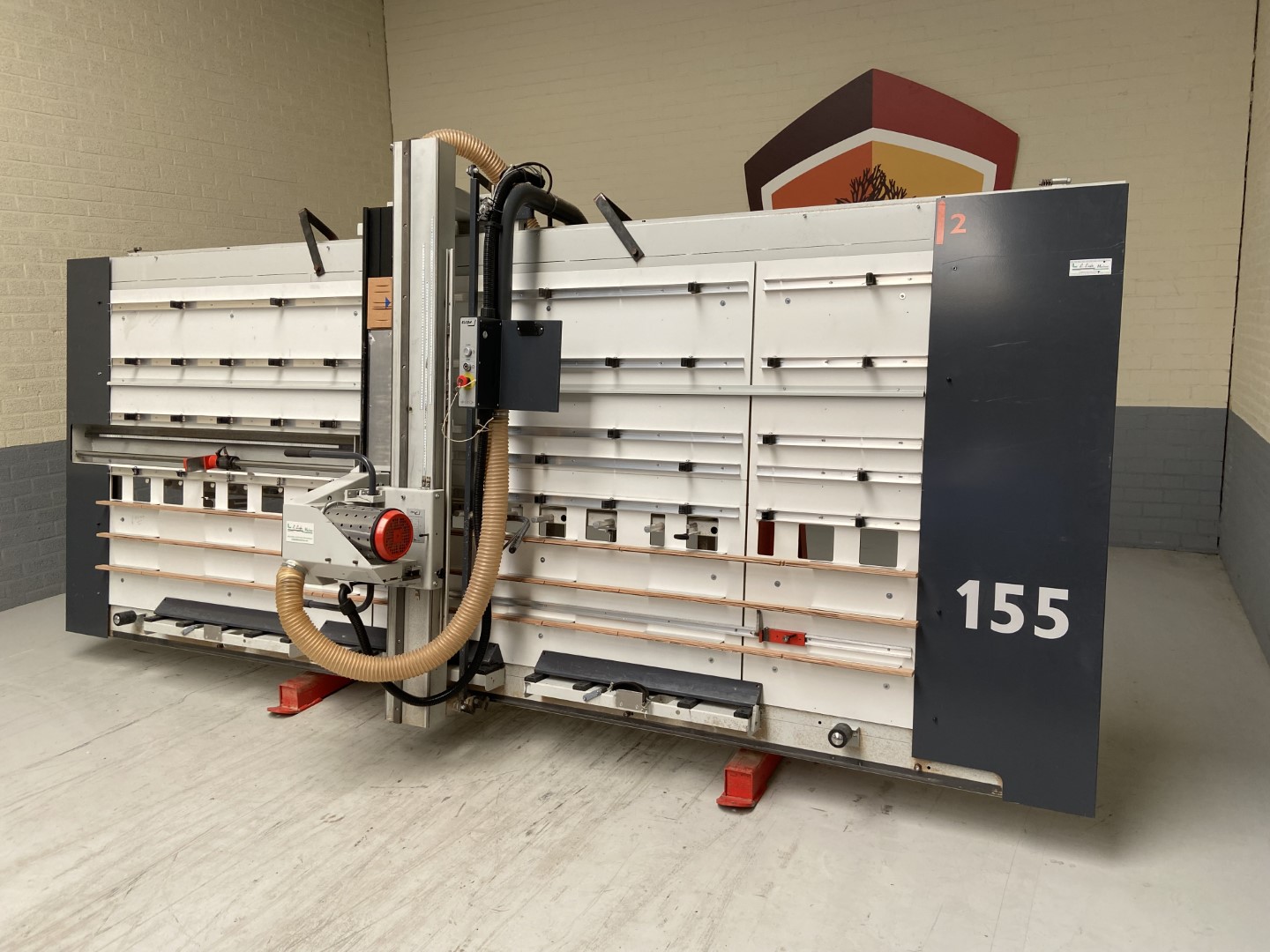 Elcon 155 DSL gebruikte wandplatenzaag