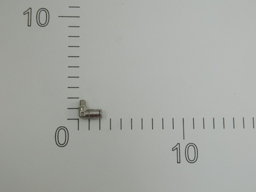 Insteekkoppeling haaks m6x4 mm