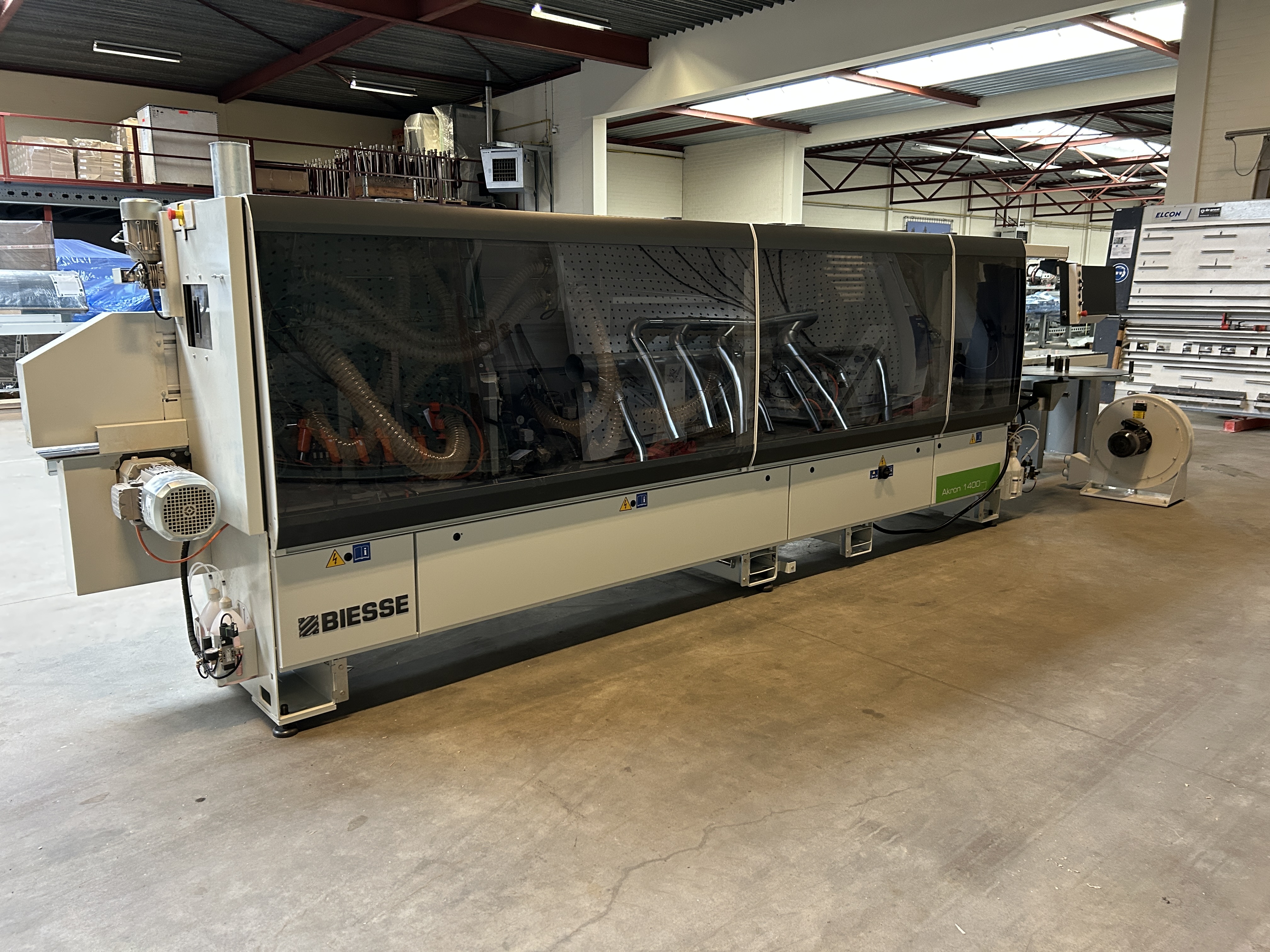 Biesse Akron 1445 B gebruikte Kantenaanlijmmachine