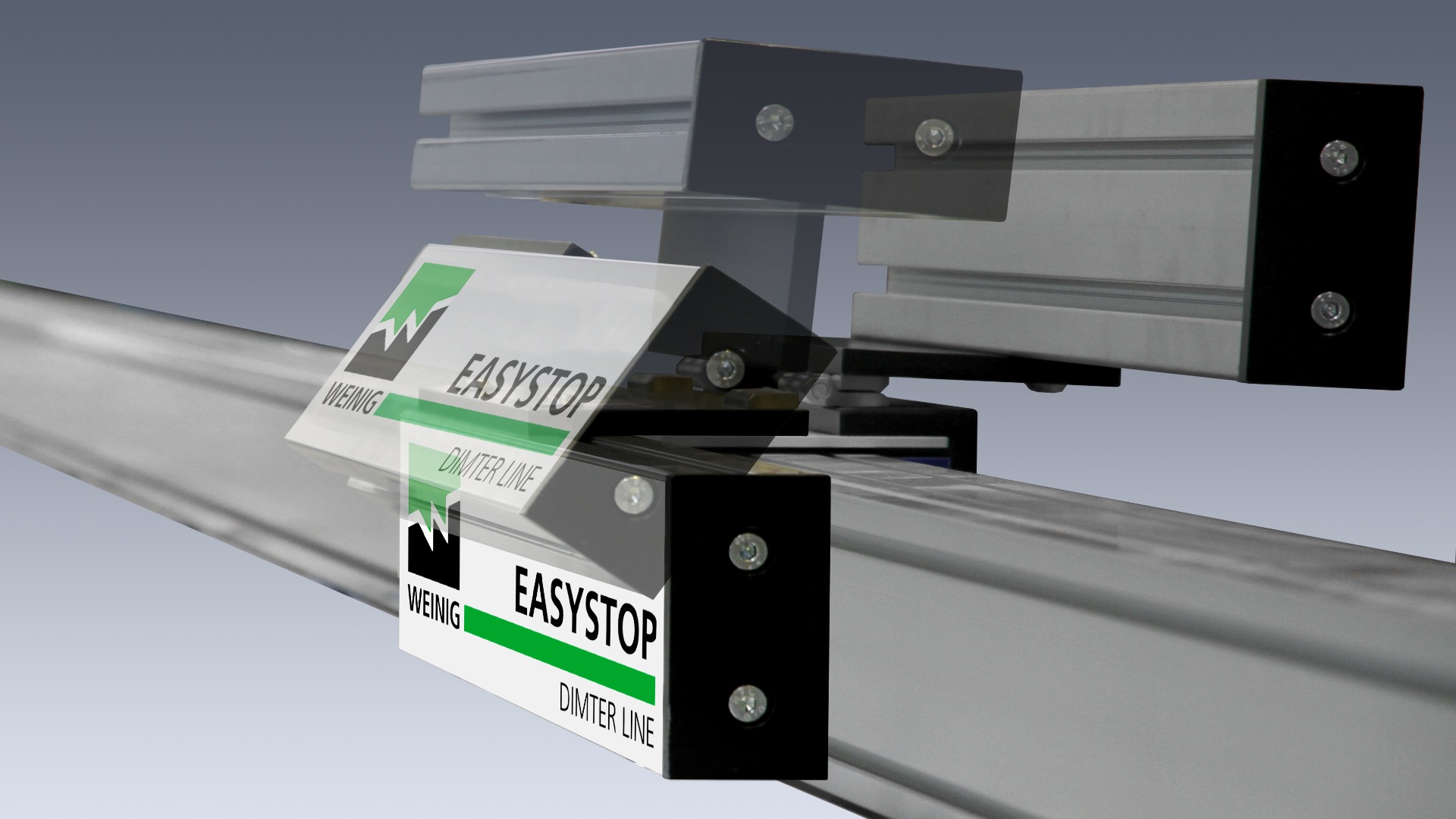 Weinig Easystop lengteaanslag met opduwer Weinig Easystop lengteaanslag met opduwer