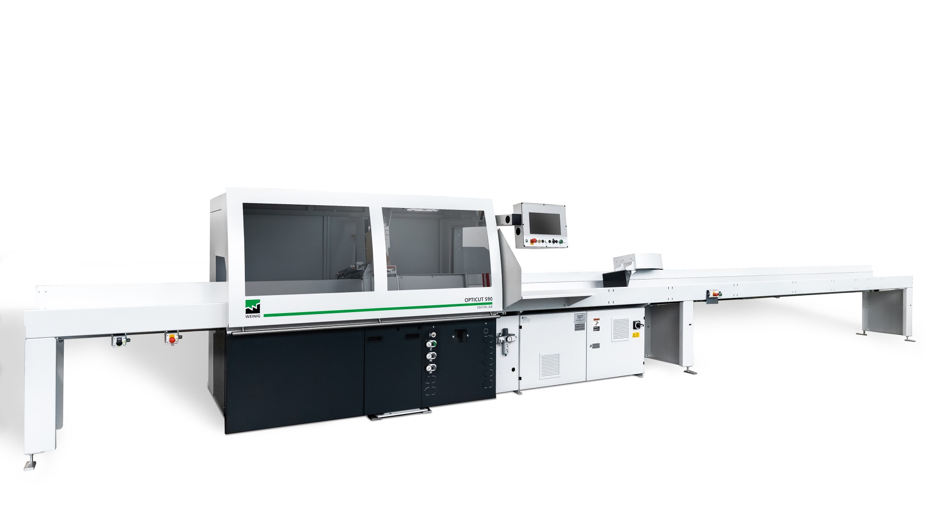 Weinig Dimter Opticut S90 Onderliggende afkortzaag