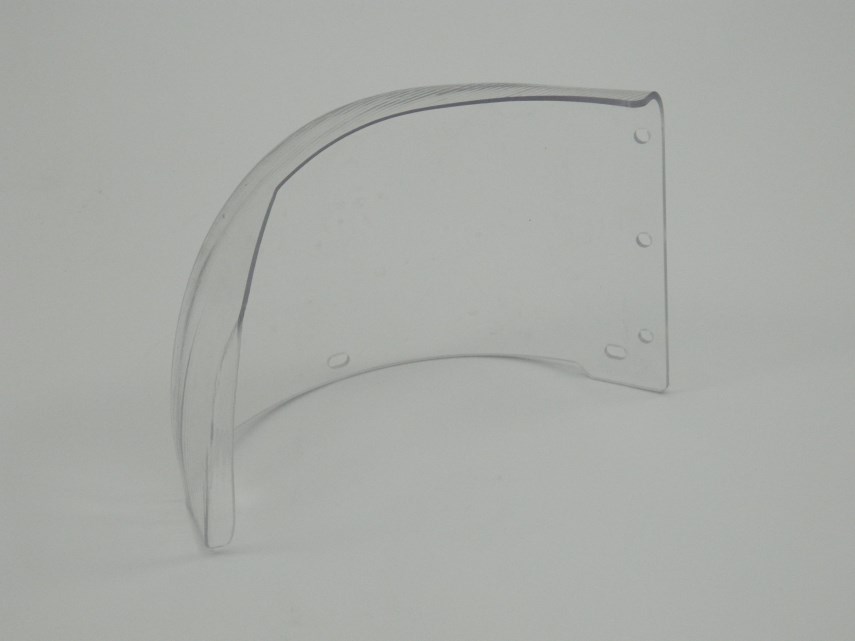 Spanenkap plexiglas tbv Uniwin