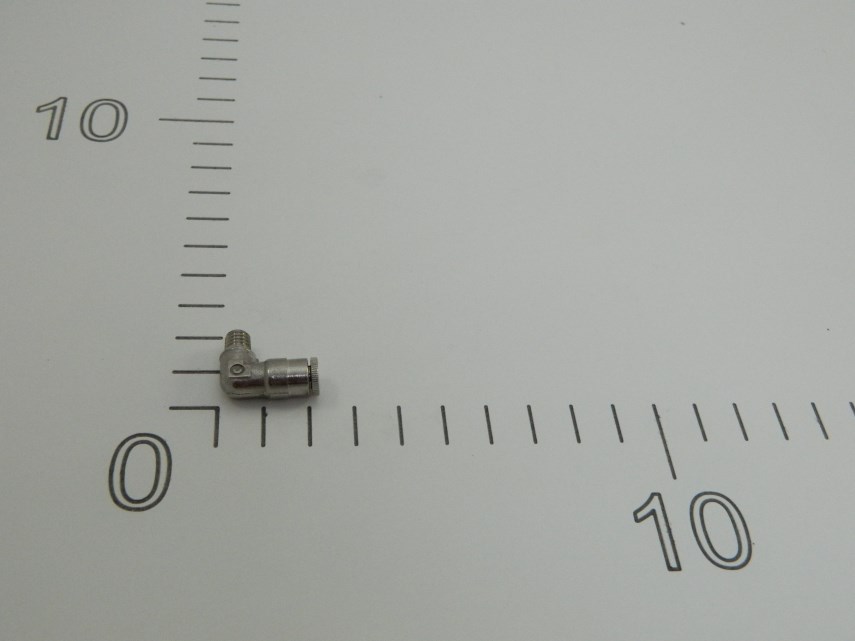 Insteekkoppeling haaks m6x4 mm