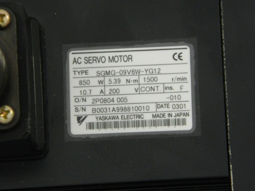 Motor SGMG-09V6W-YG12