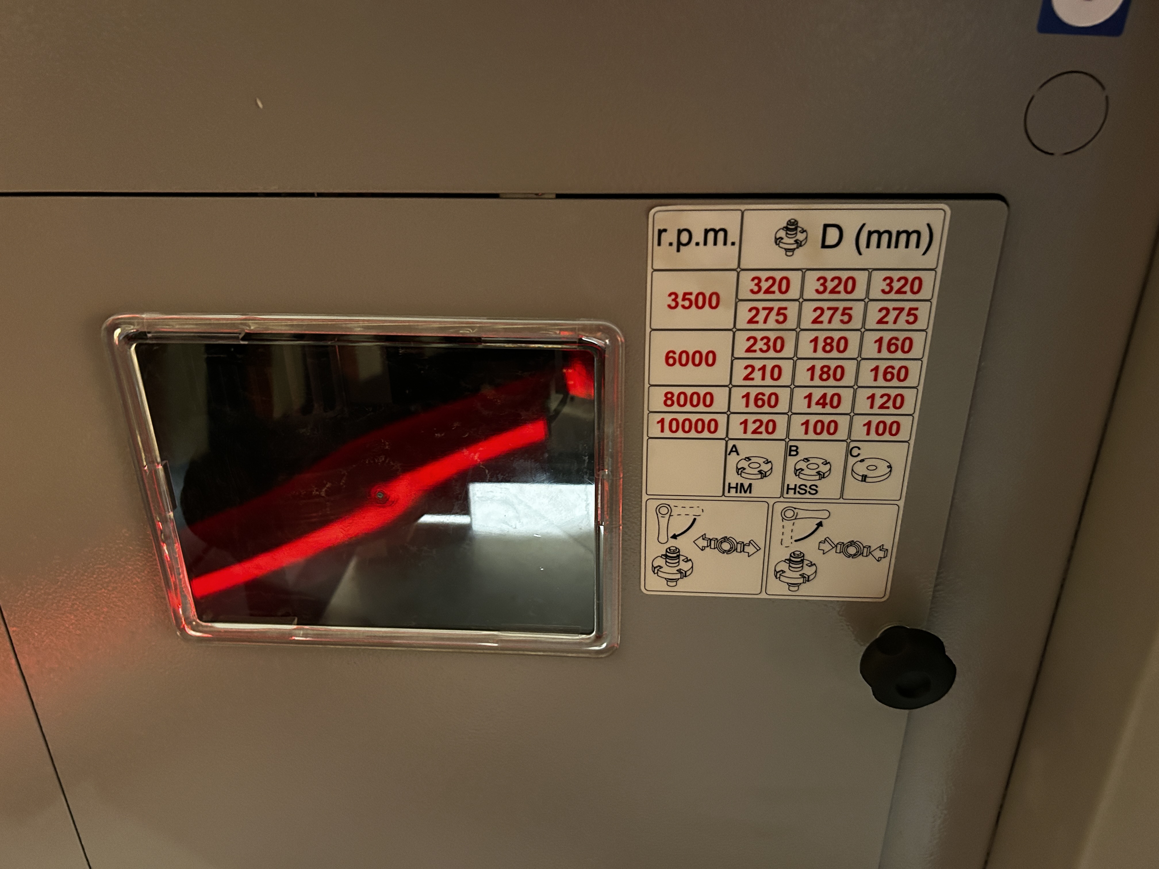 Casadei F 205 Freesmachine (showroommodel)