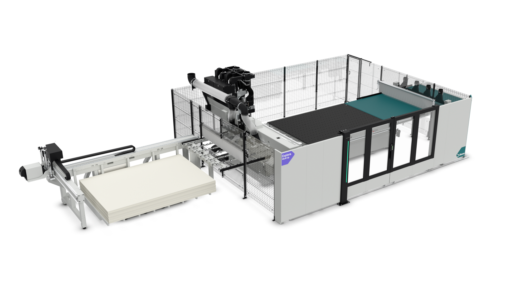 Biesse Explora Multi Up N B CNC-gestuurde freesmachine