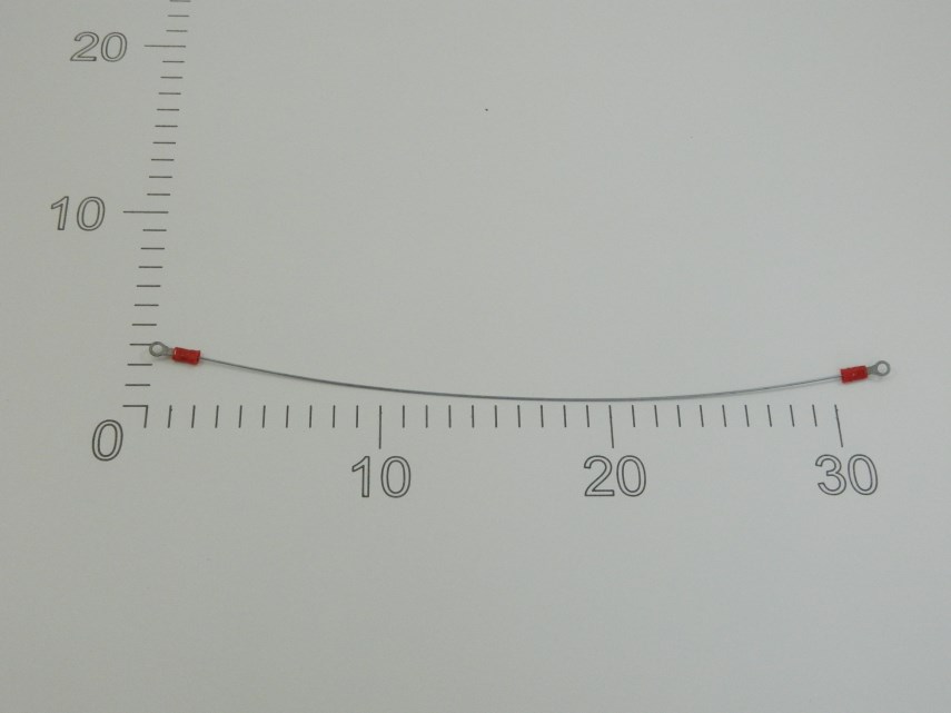 Staalkabel tbv beschermkap