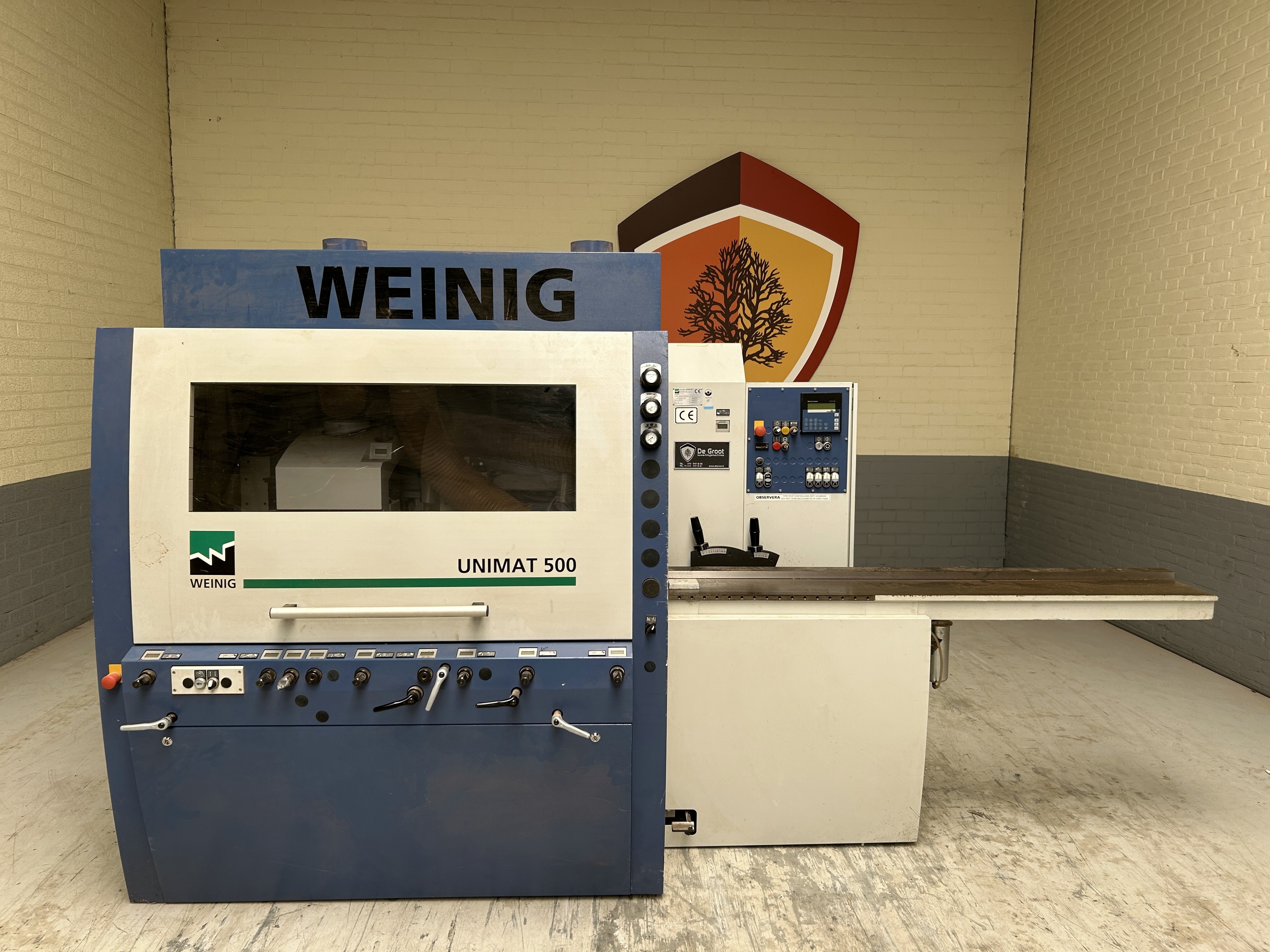 Weinig Unimat 500 gebruikte vierzijdige schaafmachine
