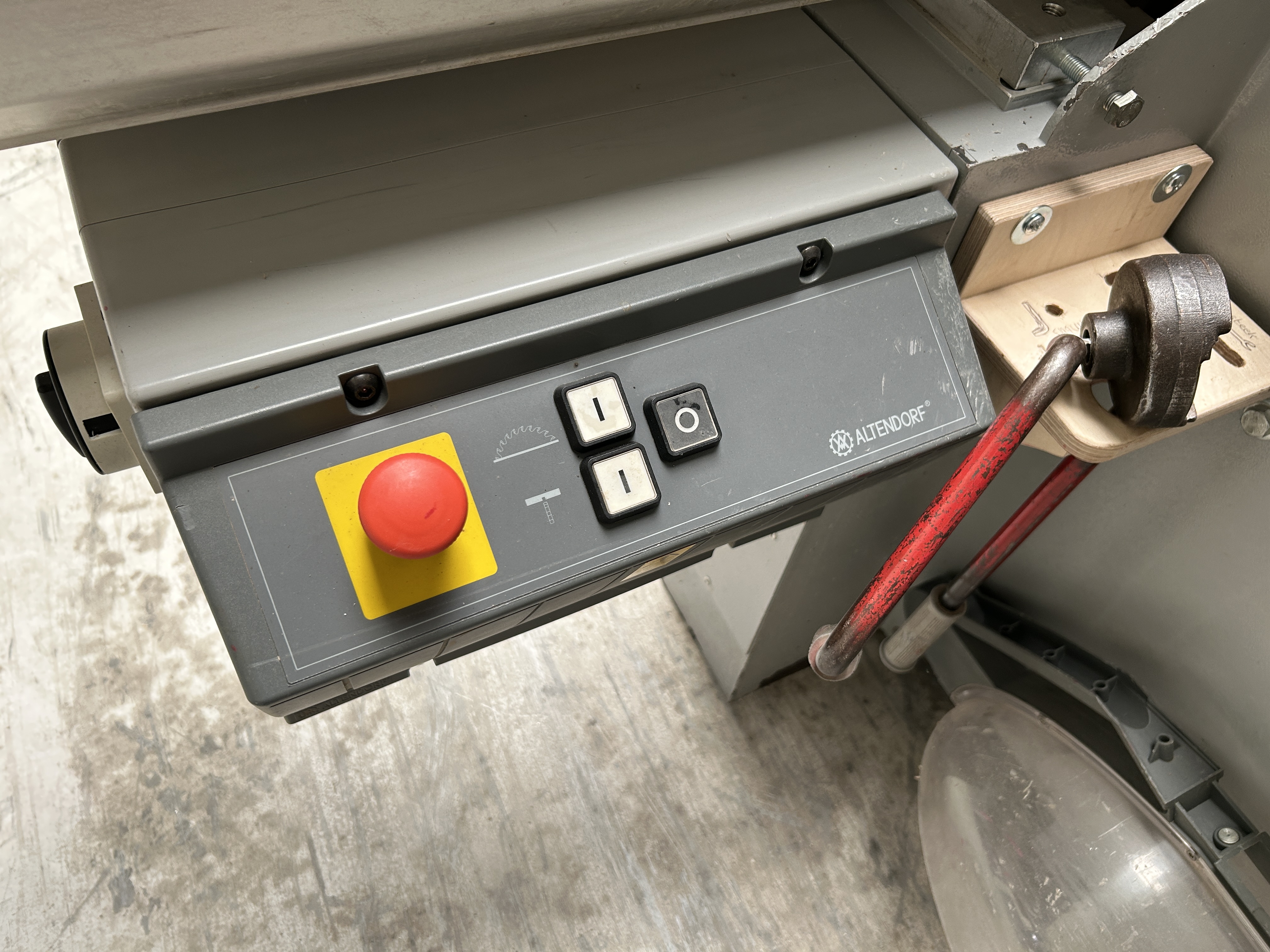 Altendorf F45 Elmo II gebruikte formaatzaag