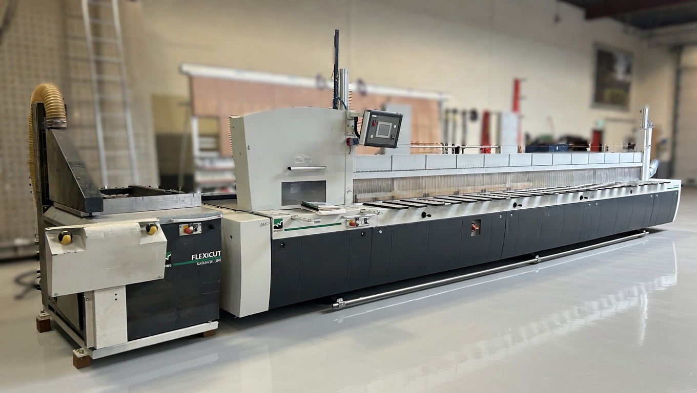 Weinig Raimann Flexirip 6200 gebruikte langszaag & Flexicut afkortzaag