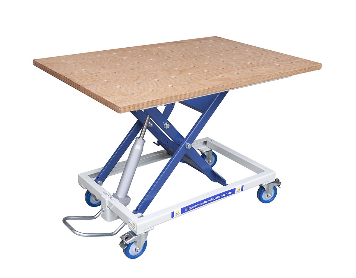 Beck HS in hoogte verstelbare werktafel Beck HS in hoogte verstelbare werktafel