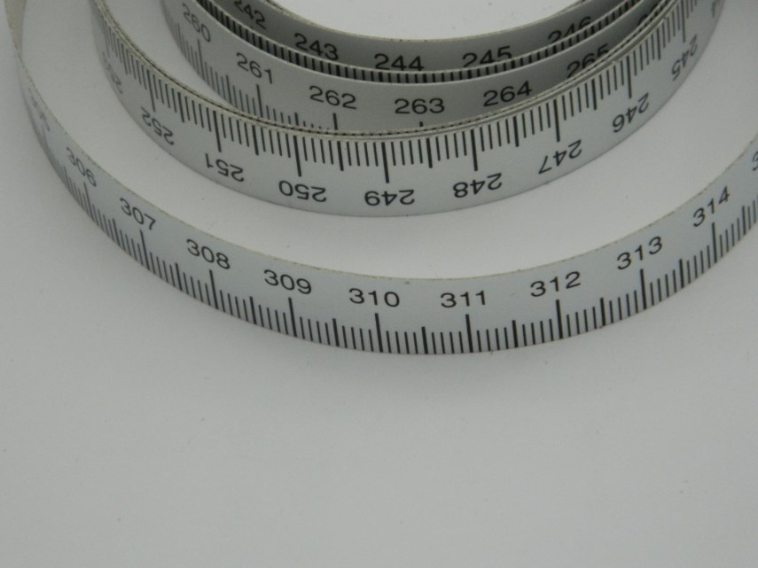 Zelfklevende metrische meetlint 2390-3190 mm