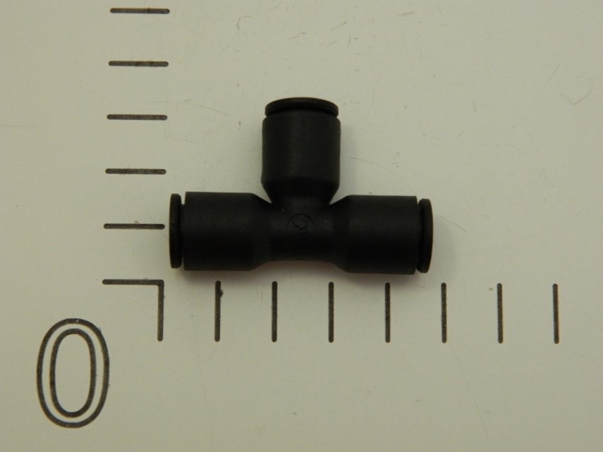 T-stuk insteekkoppeling 8 mm