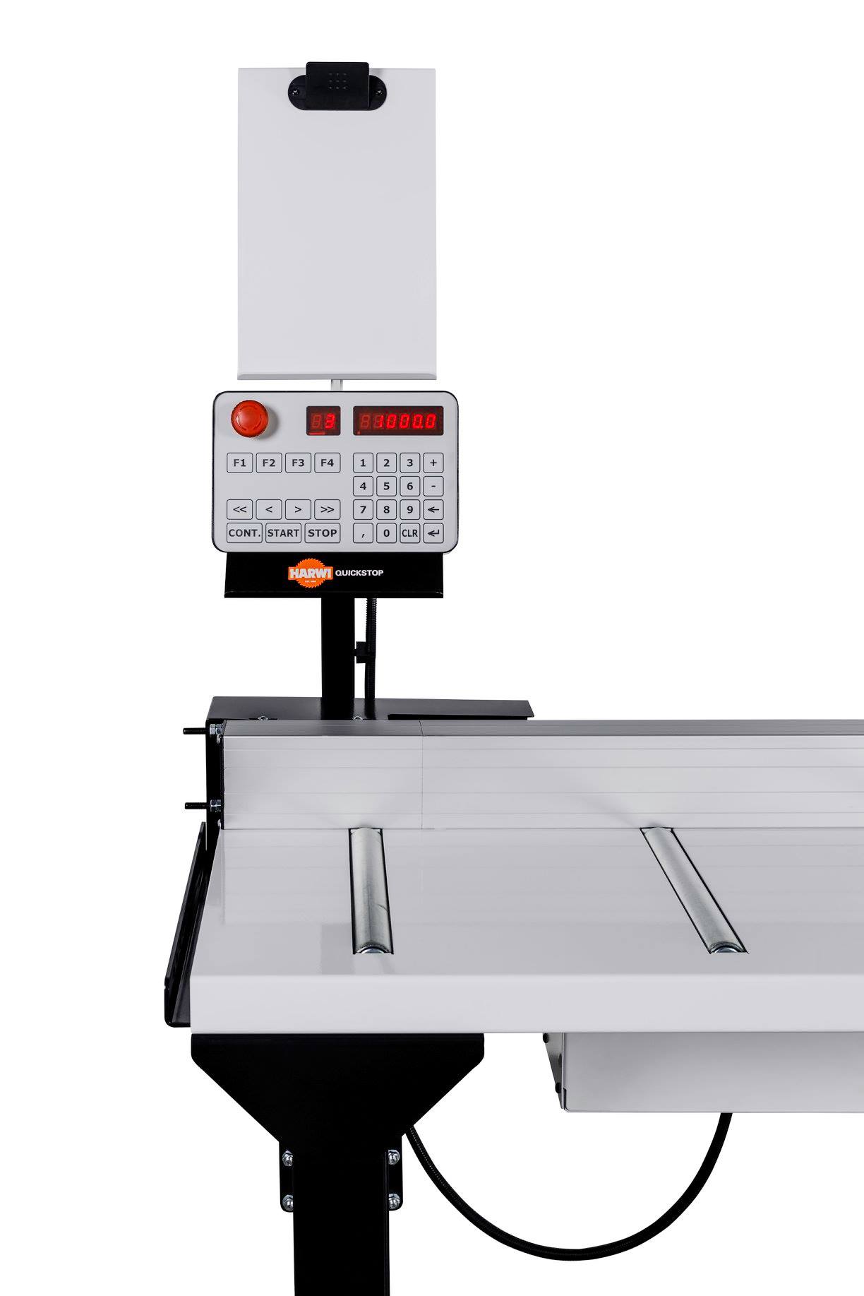 Harwi Quickstop rollenbaan met lengteaanslag Harwi Quickstop rollenbaan met lengteaanslag