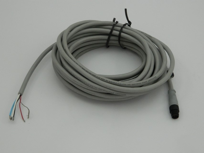Kabel M5 P/open eind M12 1 mtr