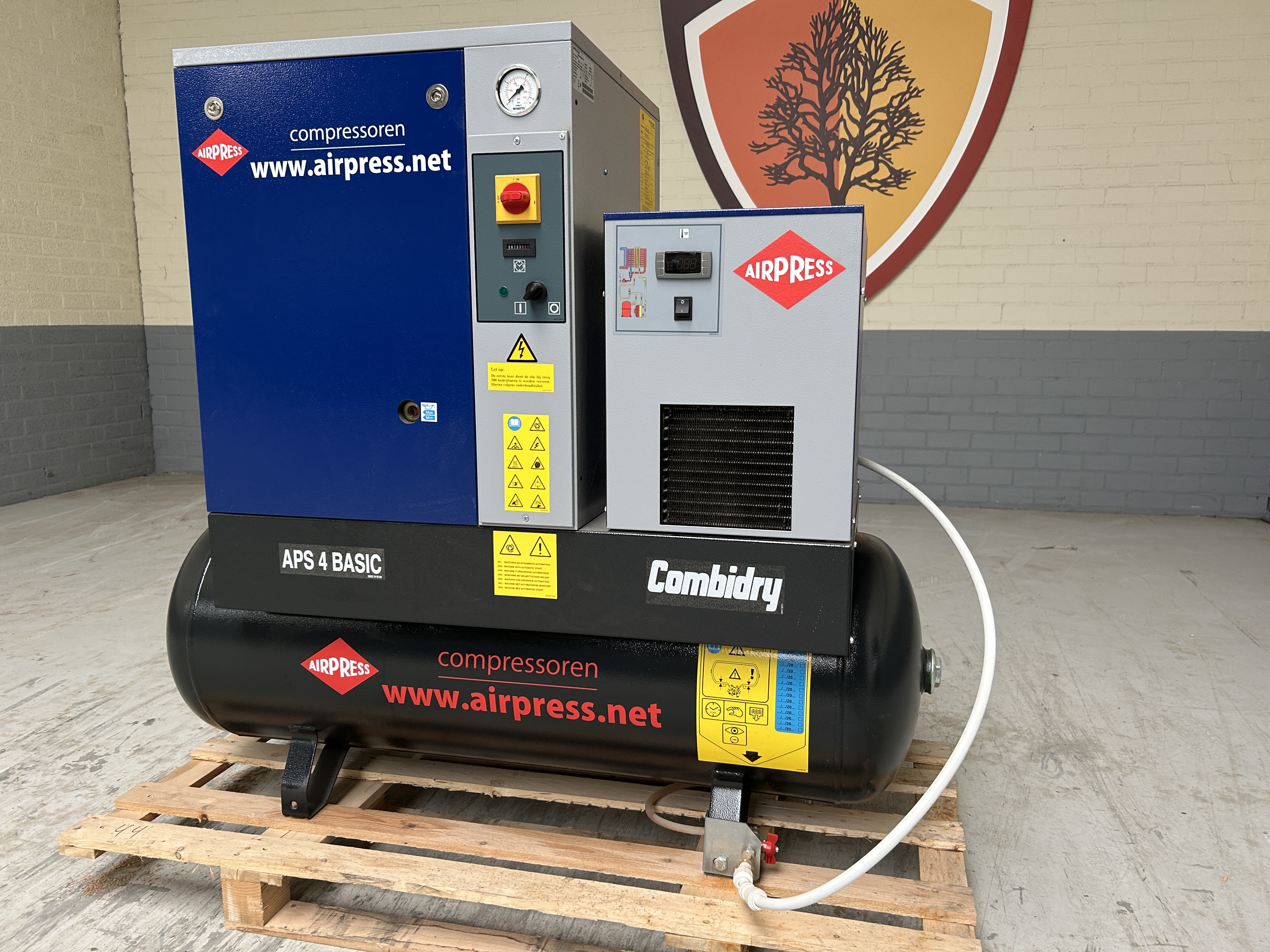 Airpress APS 4 D 200 Combidry gebruikte compressor