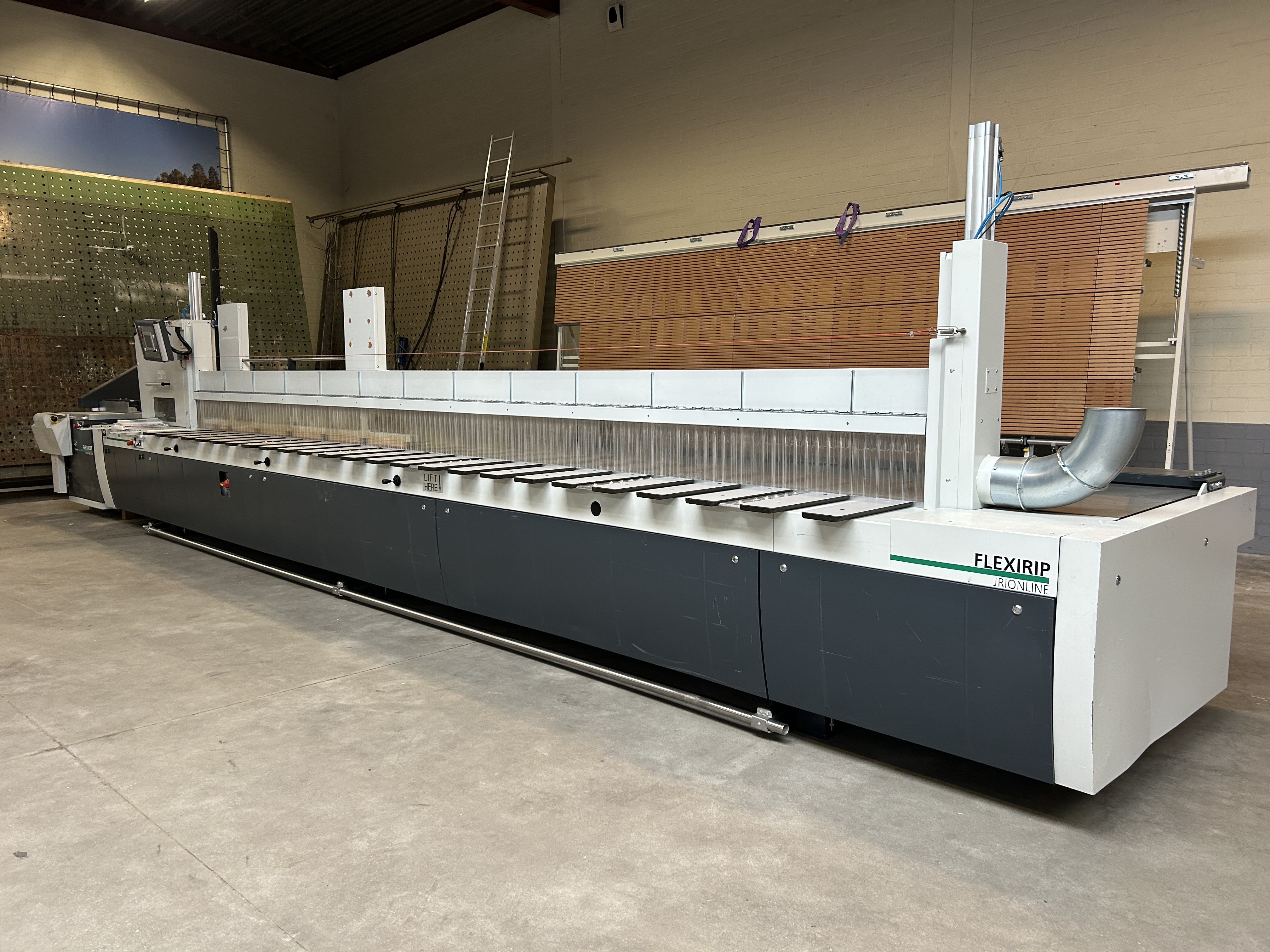 Weinig Raimann Flexirip 6200 gebruikte langszaag & Flexicut afkortzaag