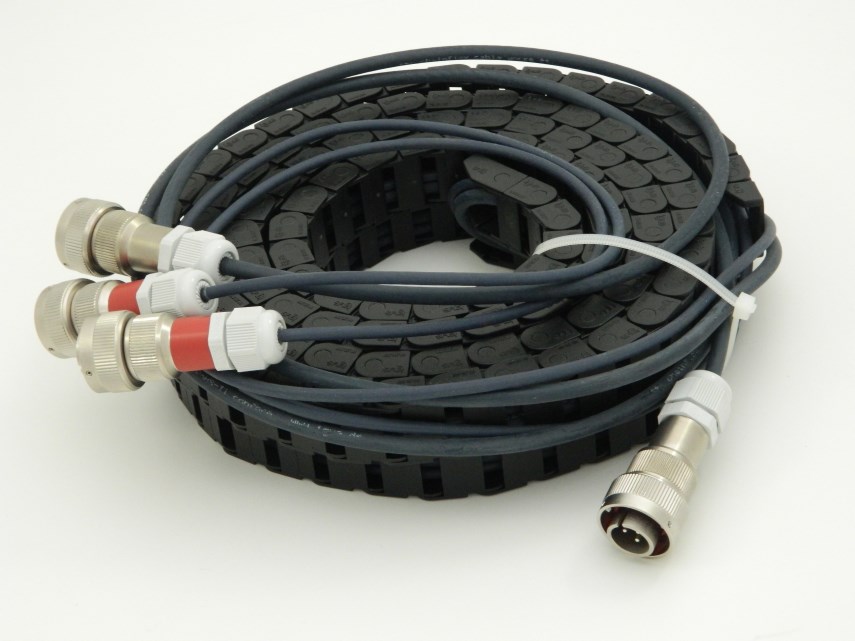 Kabelrups + kabels tbv rolwagen 3200 mm
