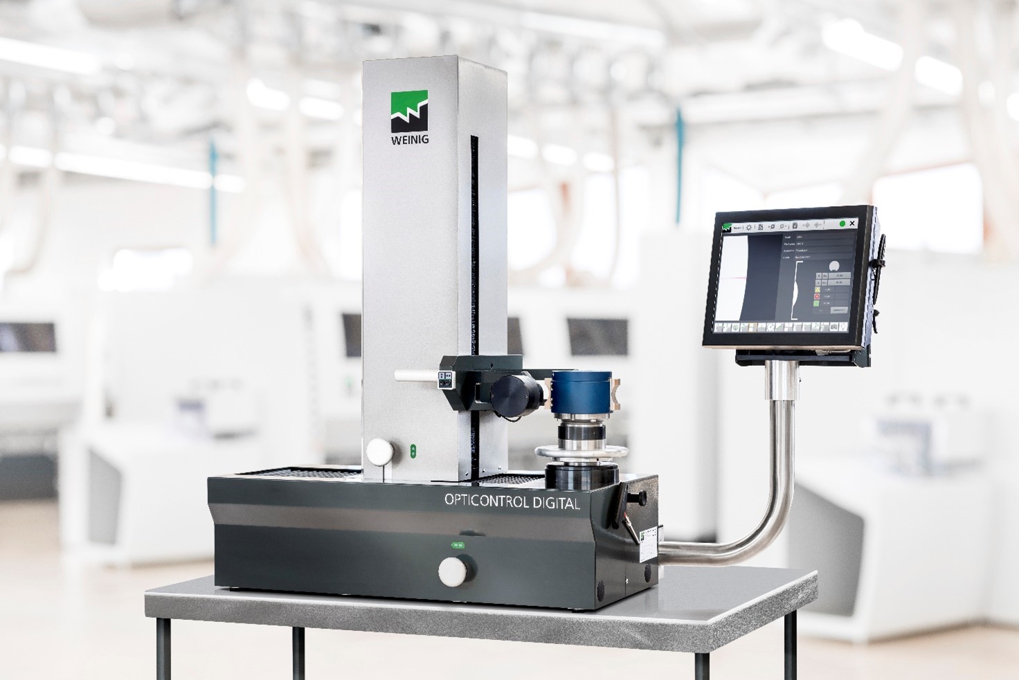 Weinig OptiControl Digital schaafkop meetsysteem Weinig OptiControl Digital schaafkop meetsysteem