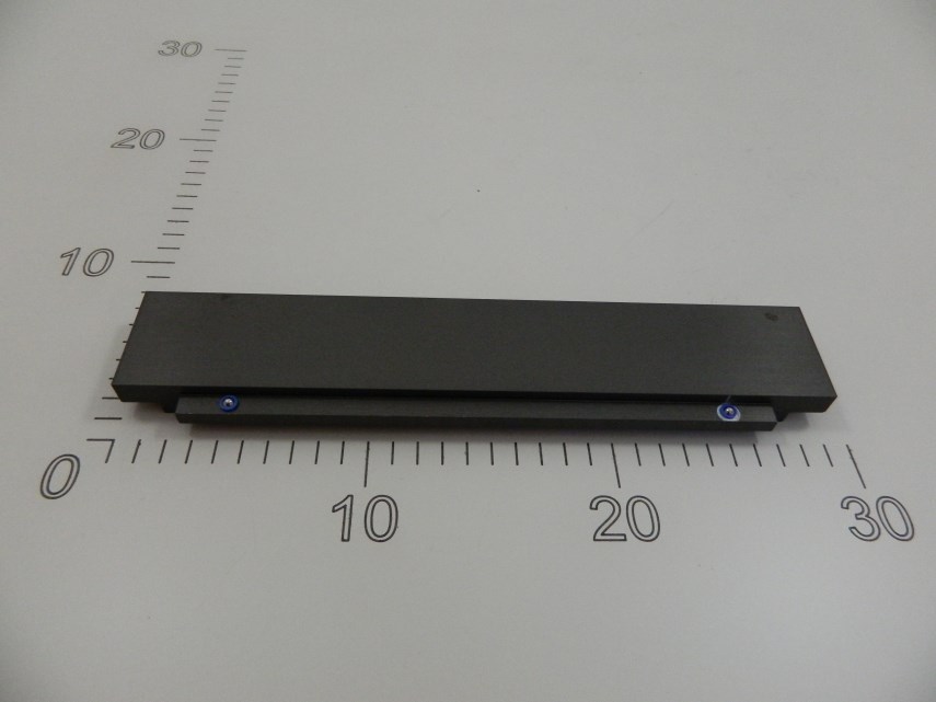 Inlegplaat freesmachine 4,5mn 293x20x60 mm